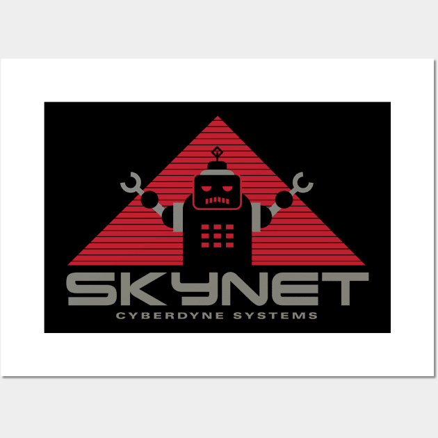 Skynet by Buck Tee Originals Wall Art by Buck Tee